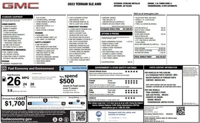 2023 GMC Terrain SLE