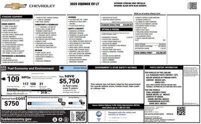 2025 Chevrolet Equinox EV LT