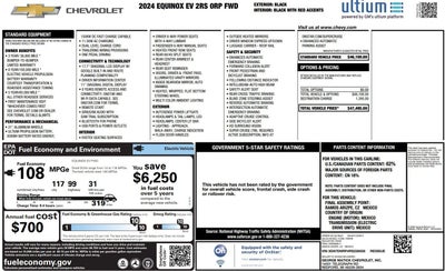2024 Chevrolet Equinox EV RS