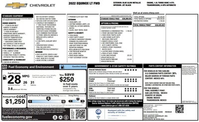 2022 Chevrolet Equinox LT