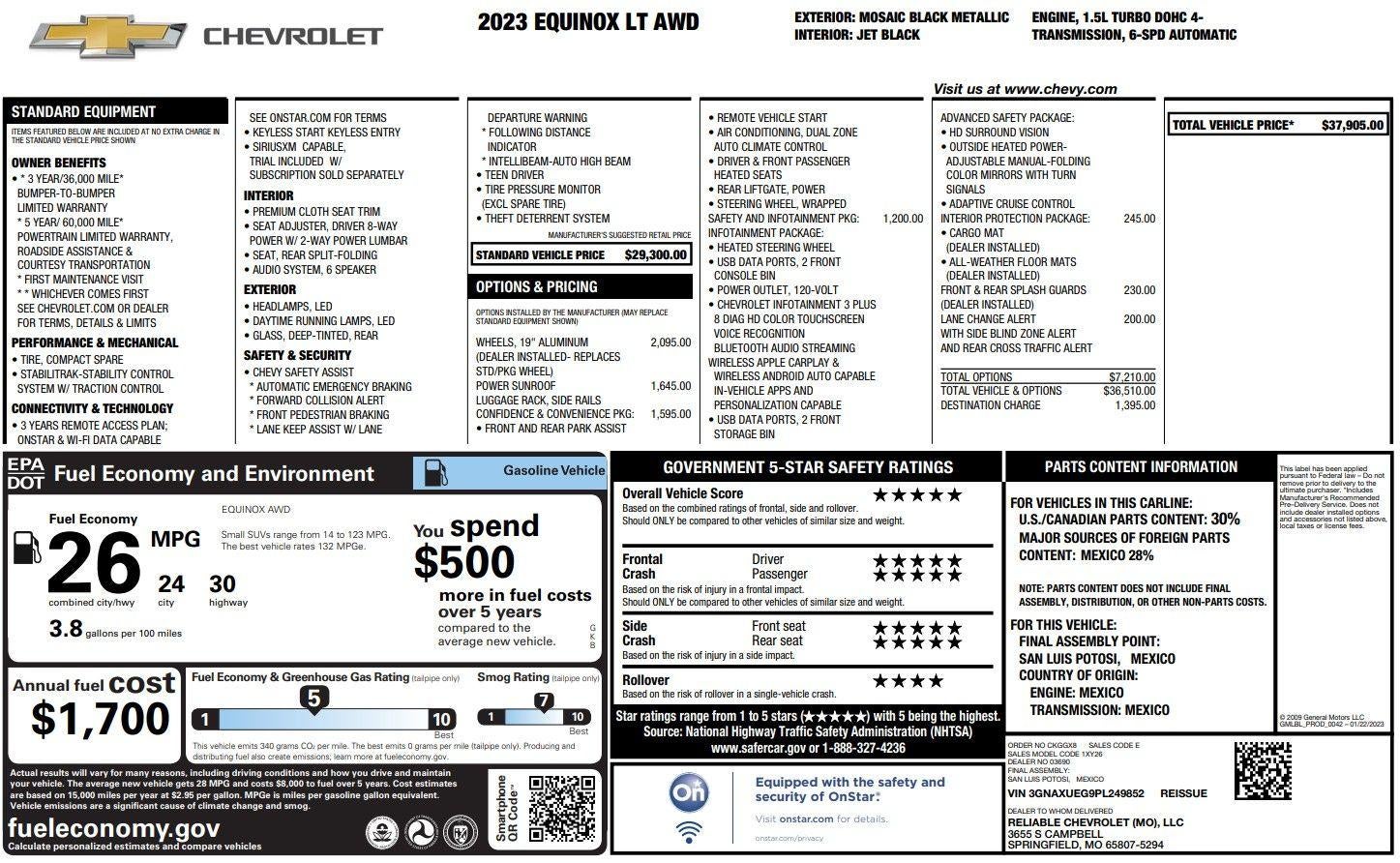 2023 Chevrolet Equinox LT