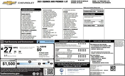 2021 Chevrolet Equinox Premier