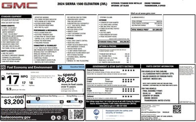 2024 GMC Sierra 1500 Elevation