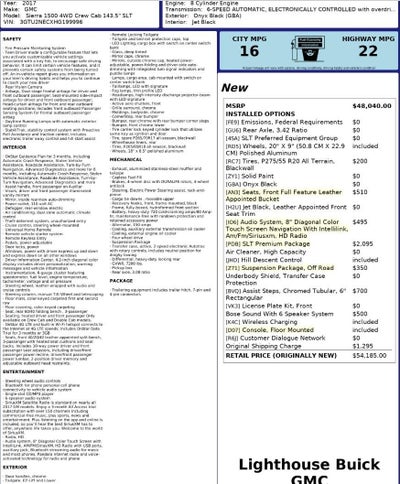 2017 GMC Sierra 1500 SLT