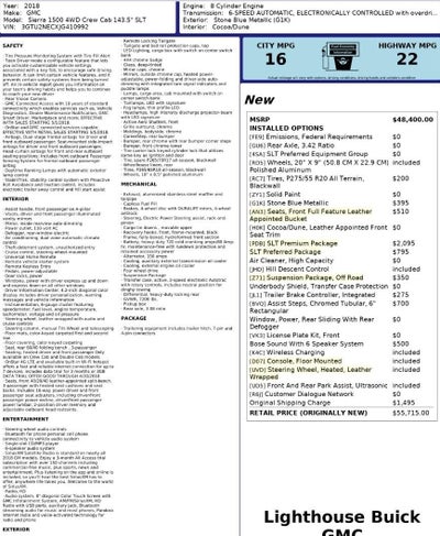 2018 GMC Sierra 1500 SLT