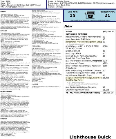 2016 GMC Sierra 1500 Denali