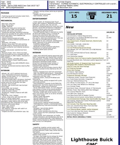 2015 GMC Sierra 1500 SLT