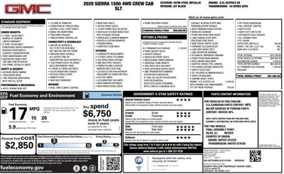 2020 GMC Sierra 1500 SLT