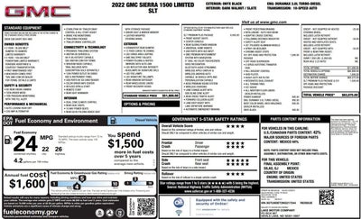 2022 GMC Sierra 1500 Limited SLT