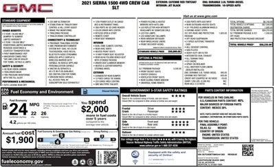 2021 GMC Sierra 1500 SLT