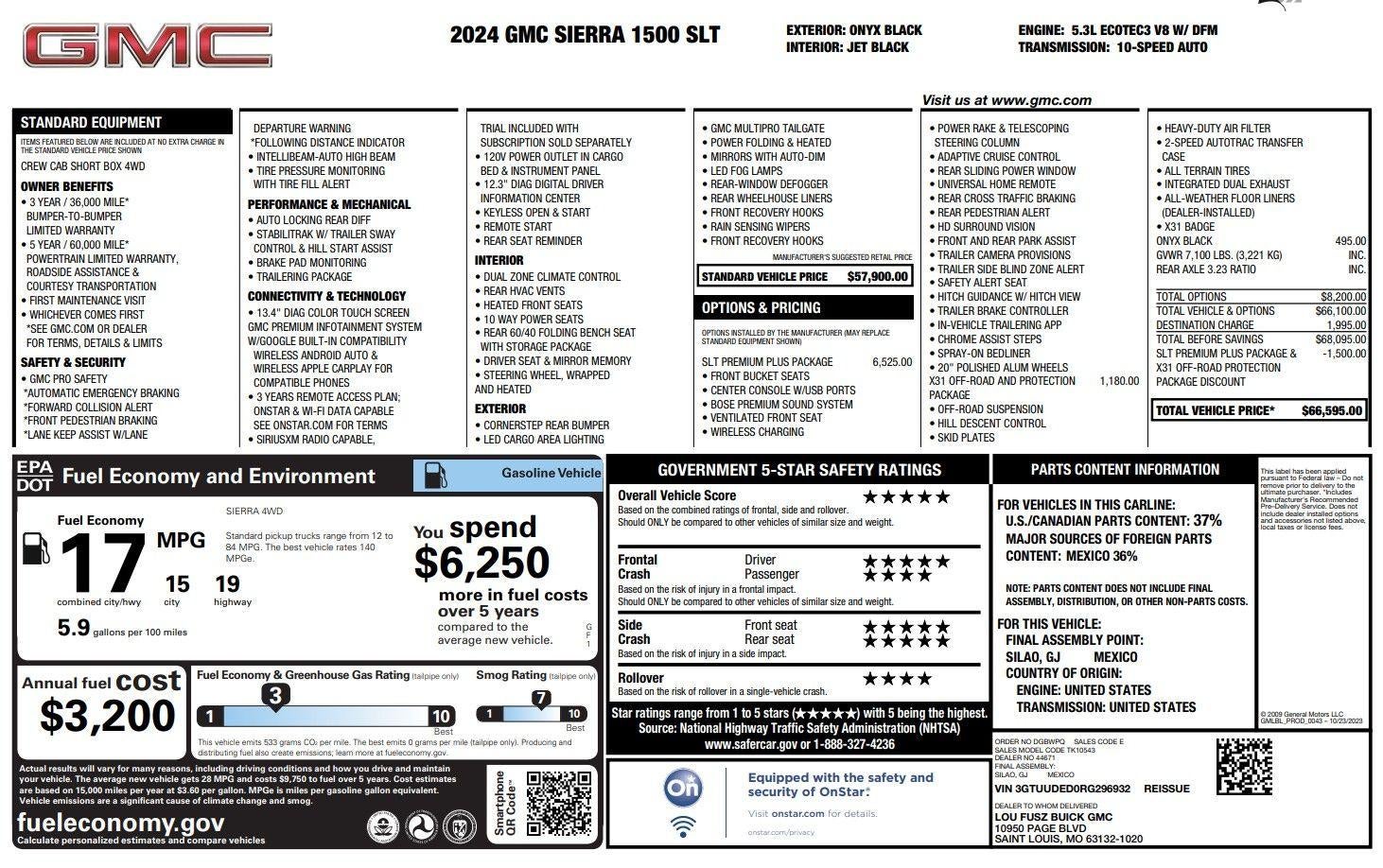 2024 GMC Sierra 1500 SLT