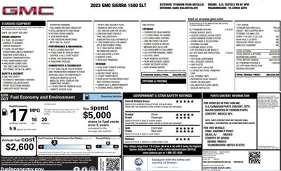 2023 GMC Sierra 1500 SLT
