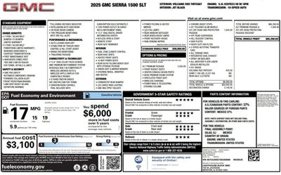 2025 GMC Sierra 1500 SLT