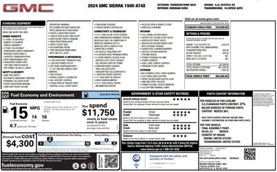 2024 GMC Sierra 1500 AT4X