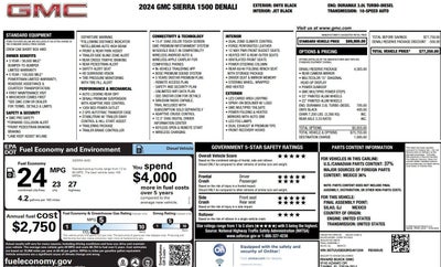 2024 GMC Sierra 1500 Denali