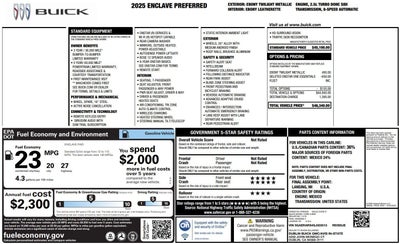 2025 Buick Enclave Preferred