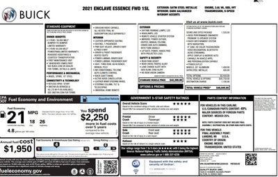 2021 Buick Enclave Essence