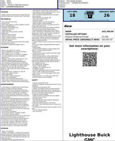 2021 Buick Enclave Essence