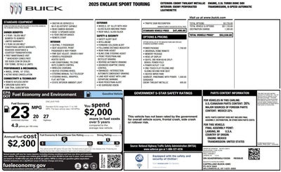2025 Buick Enclave Sport Touring