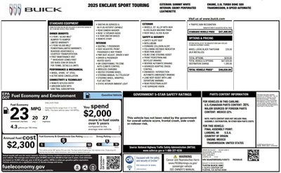 2025 Buick Enclave Sport Touring