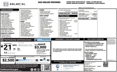 2025 Buick Enclave Preferred