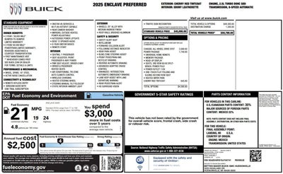 2025 Buick Enclave Preferred