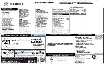 2025 Buick Enclave Preferred