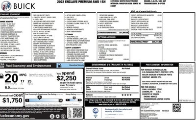 2022 Buick Enclave Premium Group