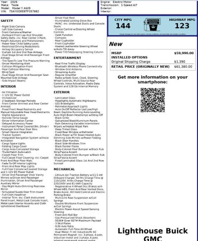 2026 Tesla Model Y Long Range