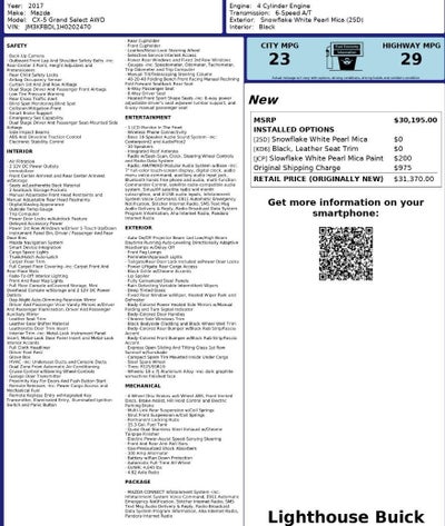 2017 Mazda Mazda CX-5 Grand Select