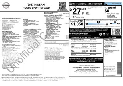 2017 Nissan Rogue Sport SV