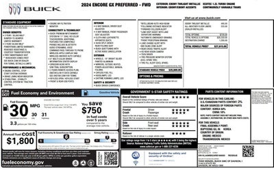 2024 Buick Encore GX Preferred