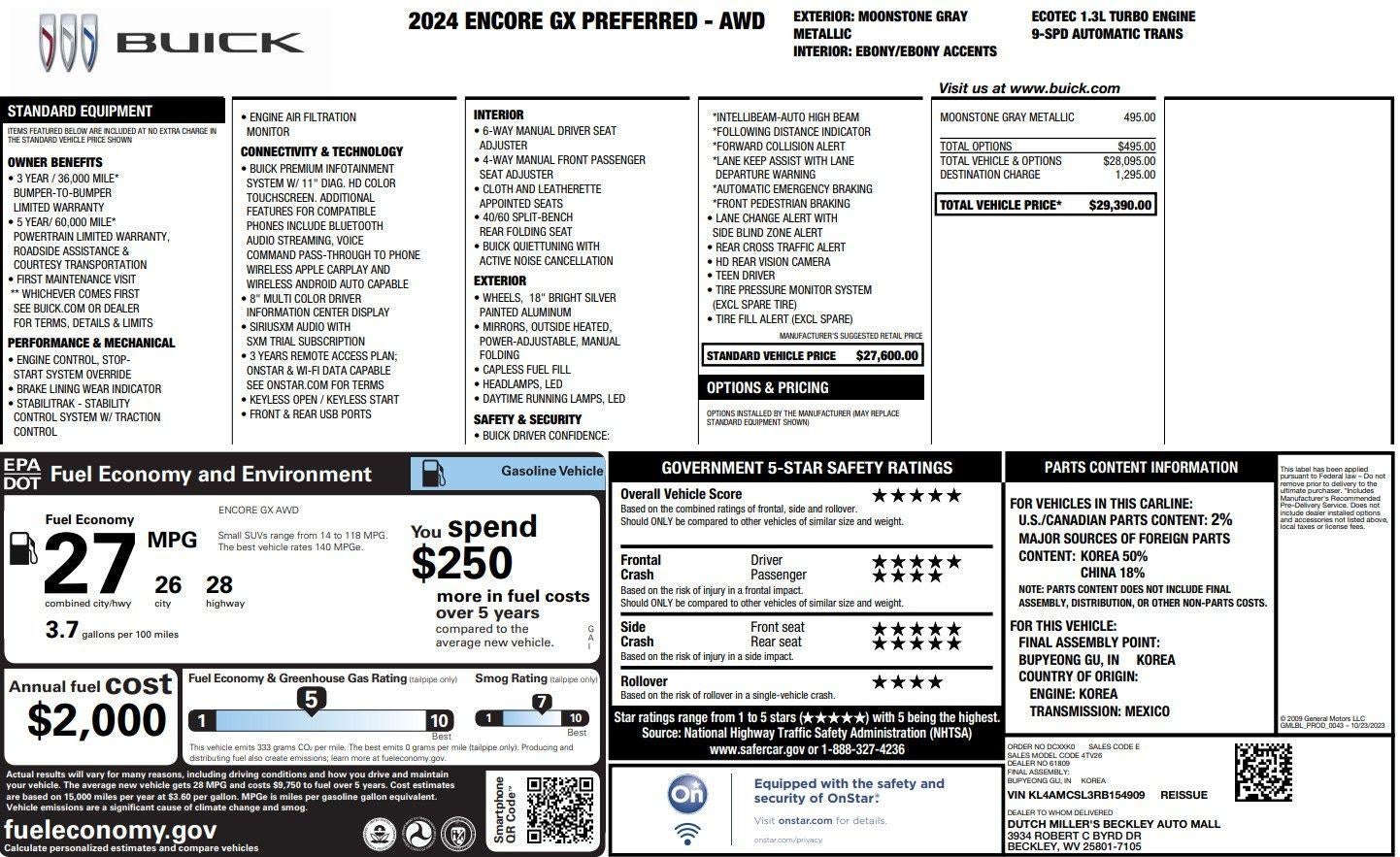 2024 Buick Encore GX Preferred