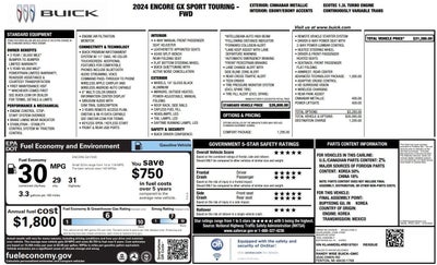2024 Buick Encore GX Sport Touring