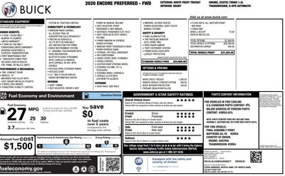 2020 Buick Encore Preferred