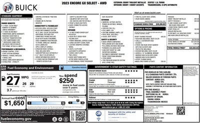 2023 Buick Encore GX Select