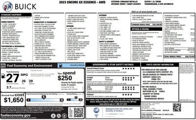 2023 Buick Encore GX Essence