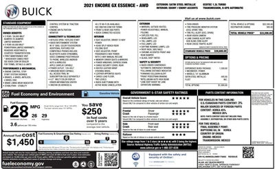 2021 Buick Encore GX Essence