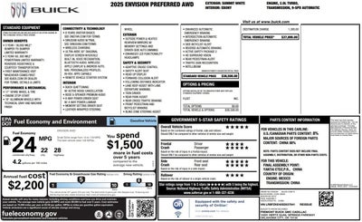 2025 Buick Envision Preferred