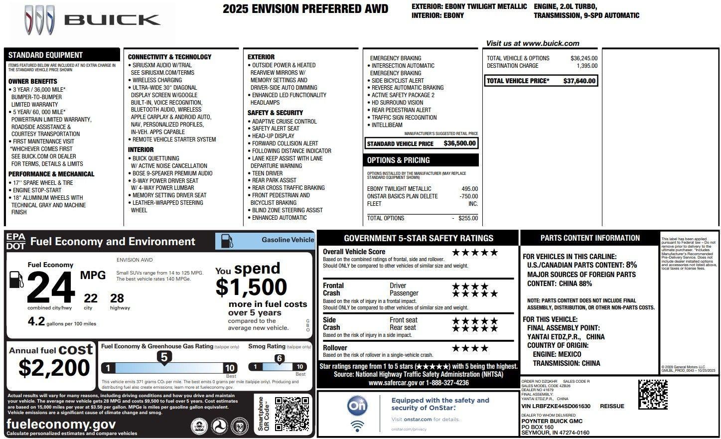 2025 Buick Envision Preferred