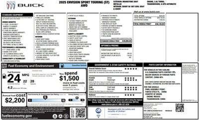 2025 Buick Envision Sport Touring