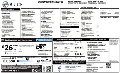 2022 Buick Envision Essence