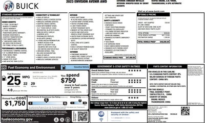 2023 Buick Envision Avenir
