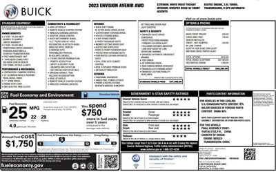2023 Buick Envision Avenir