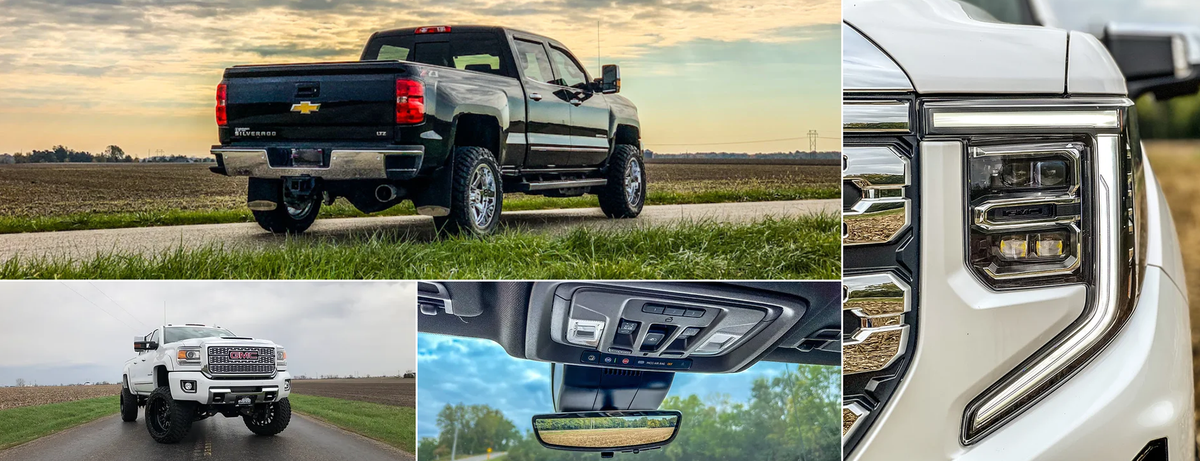 Lifted GMC Sierra