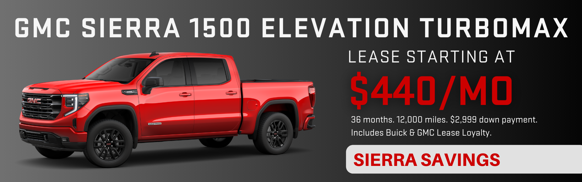 Sierra 1500 Leasing 